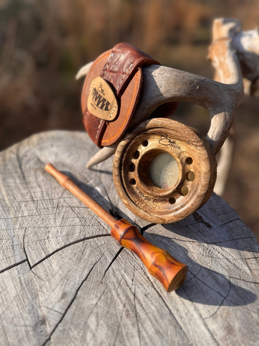 Red Brass Over Glass in Hackberry