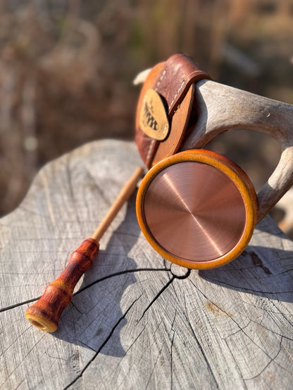 Copper Over Glass in Osage Orange
