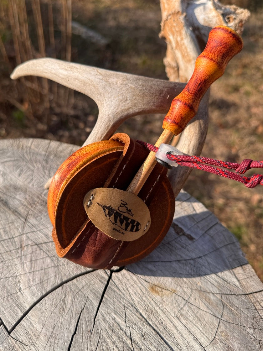 Copper Over Glass in Osage Orange