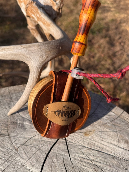 Red Brass Over Glass in Hackberry