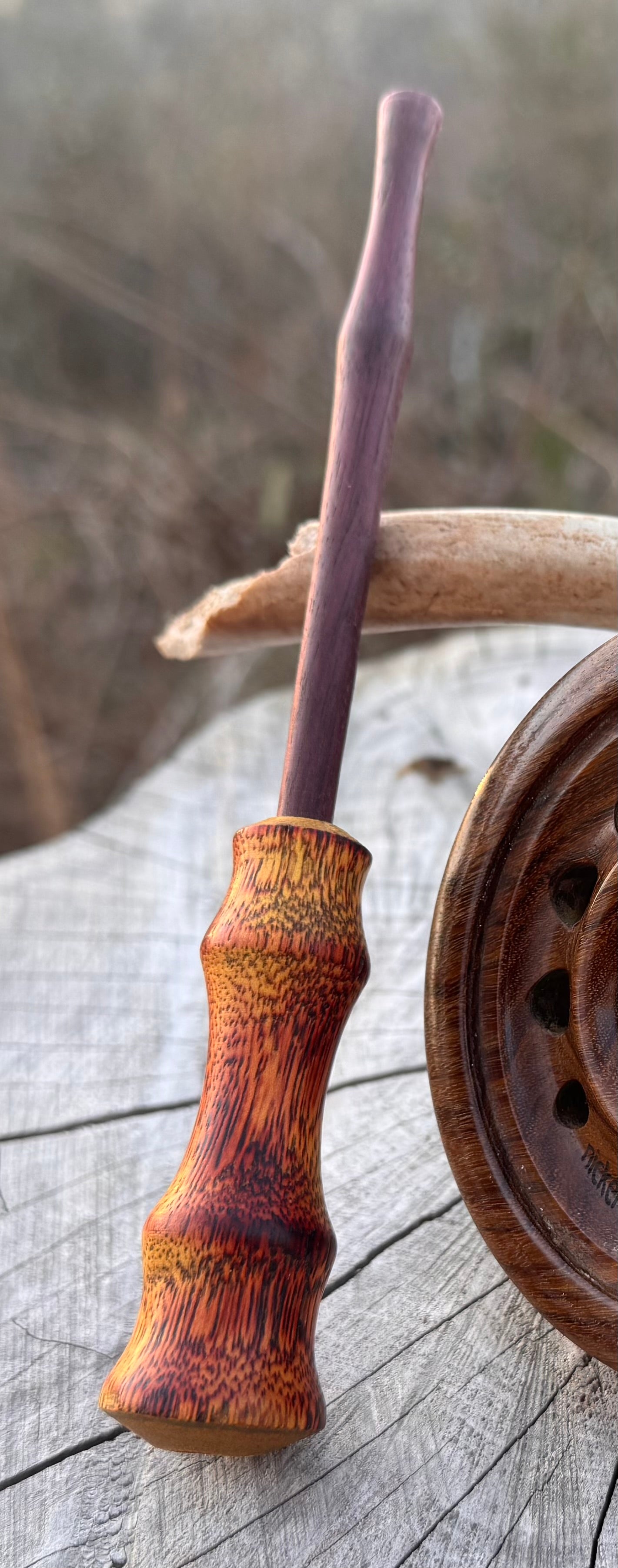 Two piece purpleheart striker